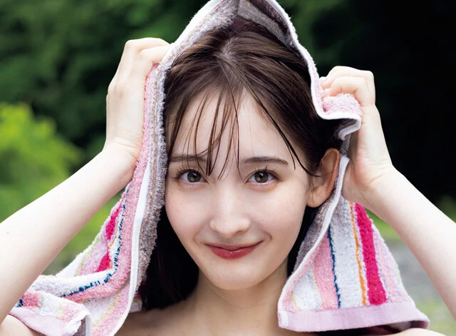 "天使すぎる"と話題の現役女子大生ハーフタレント・菜那セシルが和テイストグラビアに挑戦「猫を飼ってるのに猫カフェに行っちゃうんです」