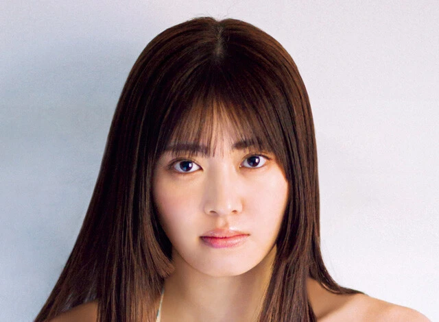 元さくら学院の清楚系美少女・田口 華が週刊プレイボーイで初水着に挑戦!