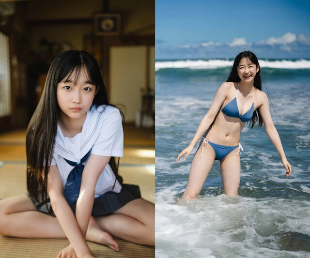 デジタル写真集『忘れたくない夏』（撮影／HIROKAZU）