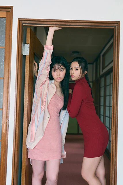 池田瑛紗（左）と井上和（右）