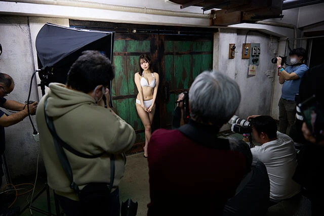 人気の候補生にはファンの列が