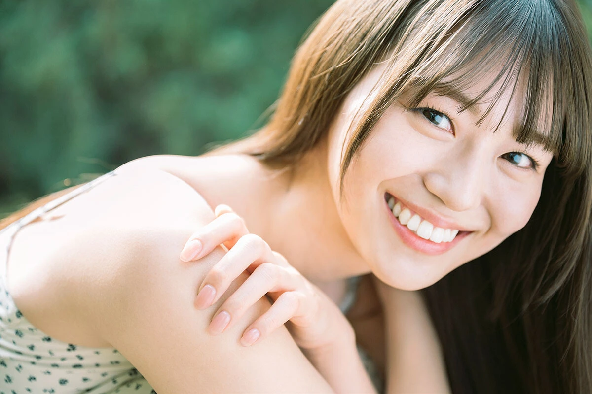 デジタル写真集をリリースした新野楓果