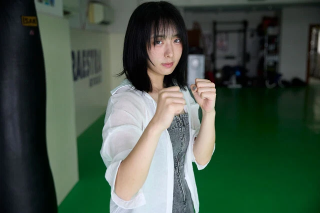 長女・辻井和花(21歳)。ムエタイ・スックワンキントーン女子フライ級現王者