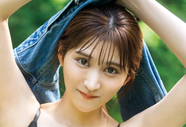 元STU48の「まりーな」こと星乃まりなが週プレグラビア初登場！「アイドル時代の人見知りで暗かった自分を変えたかったんです」