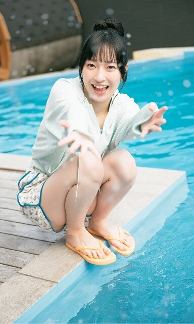 菅叶和デジタル写真集『かんなとばかんす~BBQ編~』/撮影:酒井貴弘