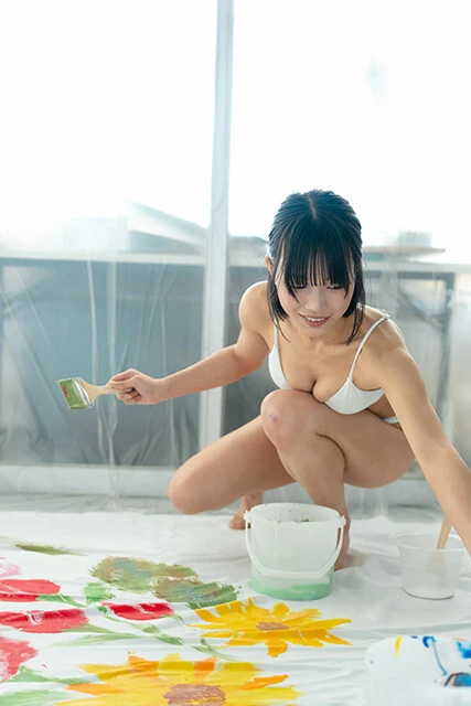 夏目綾デジタル写真集『my color』より