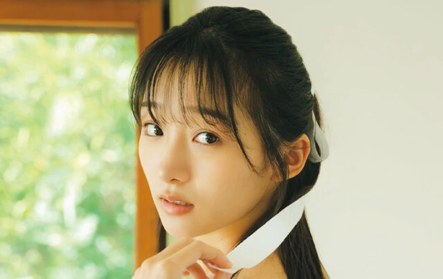 NHK連続テレビ小説『おむすび』出演で話題の美少女・前野えまが週プレ初登場「『かわいい！』って両親にたくさん言われて育ってきたんです（笑）」