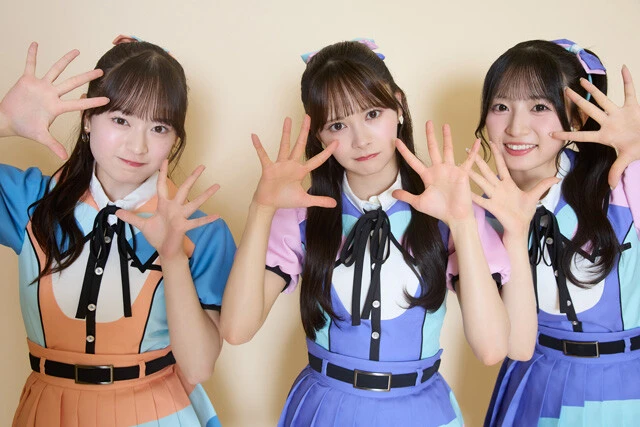 （左から）近藤沙樹、伊藤百花、秋山由奈