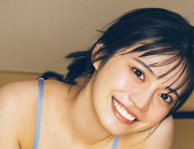 『虹のコンキスタドール』からグラビア適性がありすぎるアイドルの石浜芽衣が登場！「いつも着替えるとき、メンバーからの熱い視線を感じています（笑）」