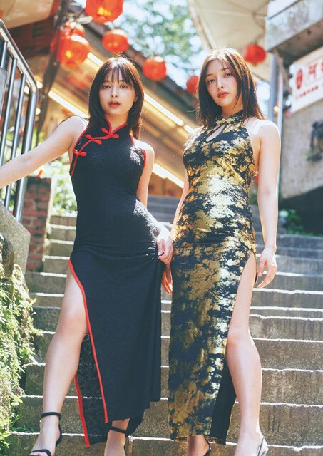エリマリ姉妹（右・Erika、左・百瀬まりな）