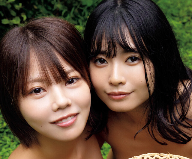 冴島（さえじま）なな＆宮越虹海（みやこし・ななみ）の美女ふたりが絡み合う奇跡のコラボヌードの裏側を赤裸々に告白！