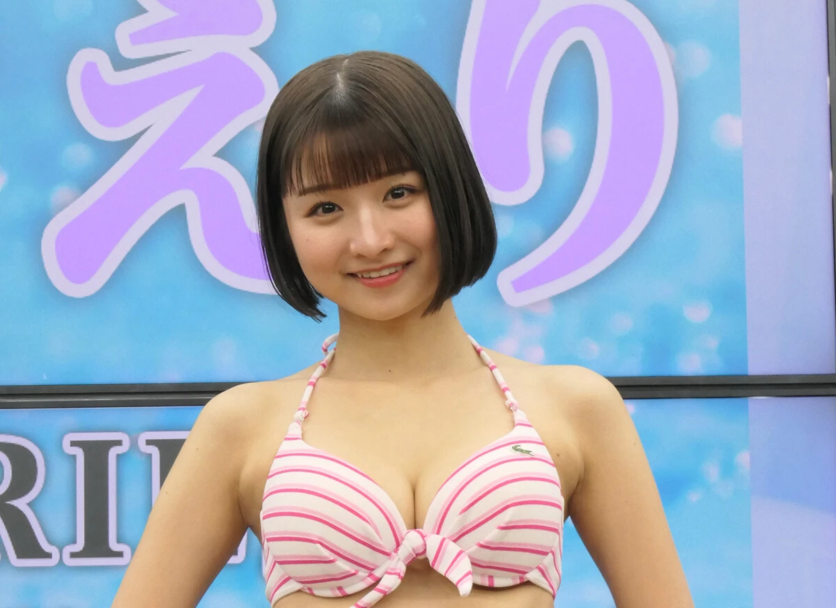 グラドルとビールの売り子を兼業する倉沢しえり「DVDでは売り子で培った技術を活かしました」