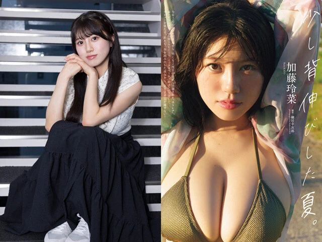 グラビアデビューから1年足らずで、2度の週プレ表紙を飾った逸材・加藤玲菜が語るグラビアへの想い「ボディメイクするようになって『お腹のお肉が......』みたいな心配もなくなりました（笑）」