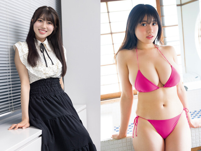 グラビアデビューから1年足らずで、2度目の週プレ表紙を飾った逸材・加藤玲菜が語る初グラビアの記憶「私って意外とスタイルいいのかもって思いました（笑）」