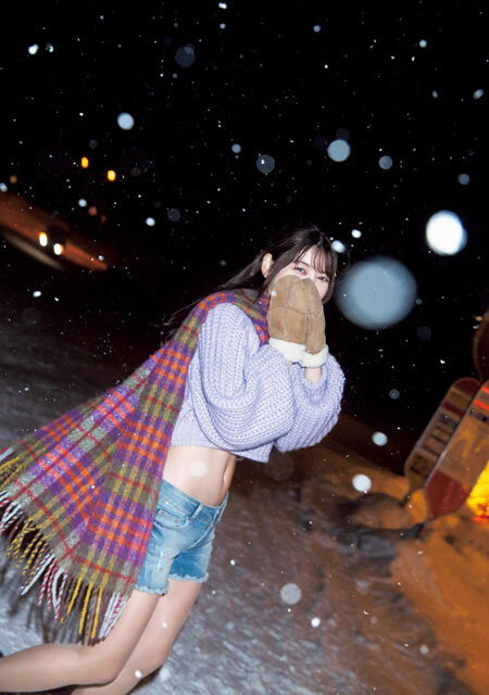 雪平莉左ファースト写真集『とろける。』より