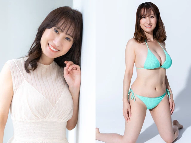 10月で46歳になった気象予報士・吉井明子がテスト撮影の思い出を振り返る「もう少し布面積が広い水着もあったのですが、本気の水着のほうが絶対にイイぞ！ って」