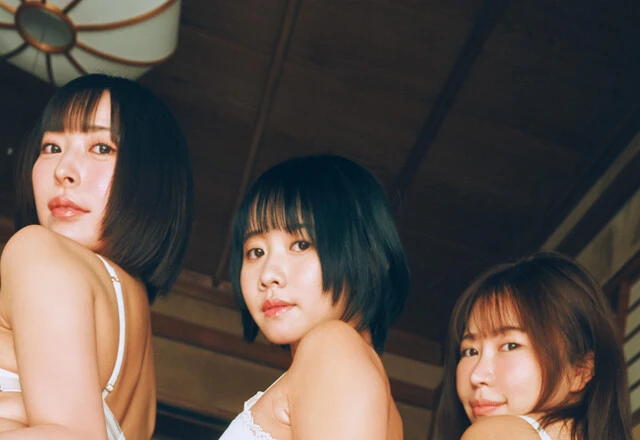 芸能プロ、アーティストハウス・ピラミッド発！　お尻が売りの3人組・柚乃りか、水湊まり花、平井こと「次回は雪に埋もれて雪見だいふくになりたい」
