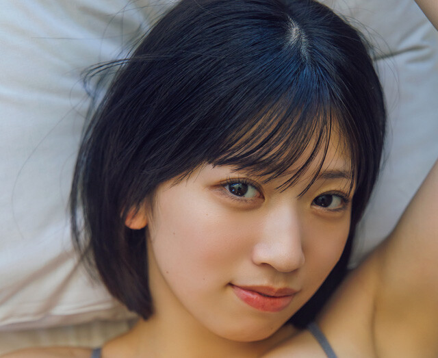 アイドルグループFES☆TIVE所属の秘密兵器・小柴あいりがついにベールを脱ぐ――「高校生のときぐらいからグラビア向きなスタイルの自覚はありました（笑）」