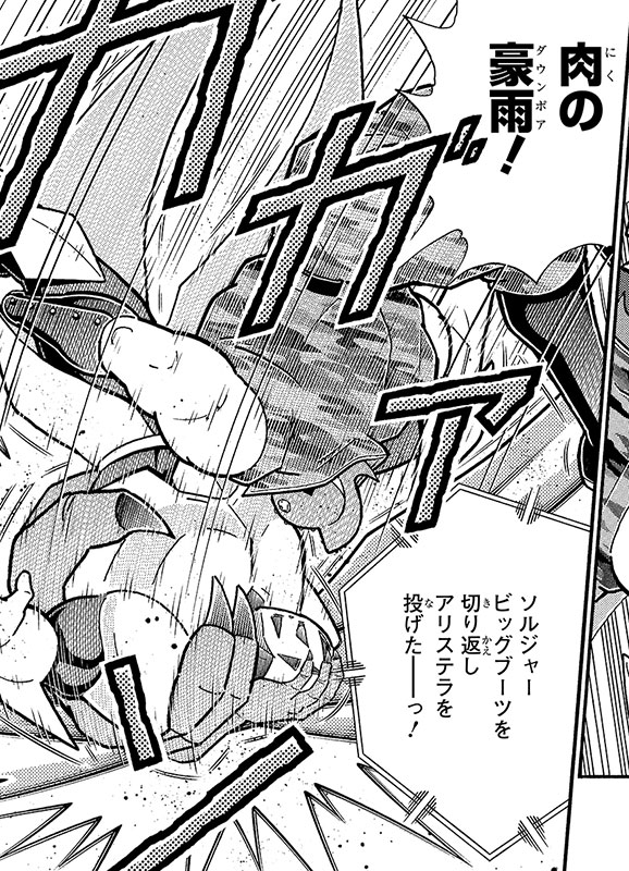 肉の豪雨