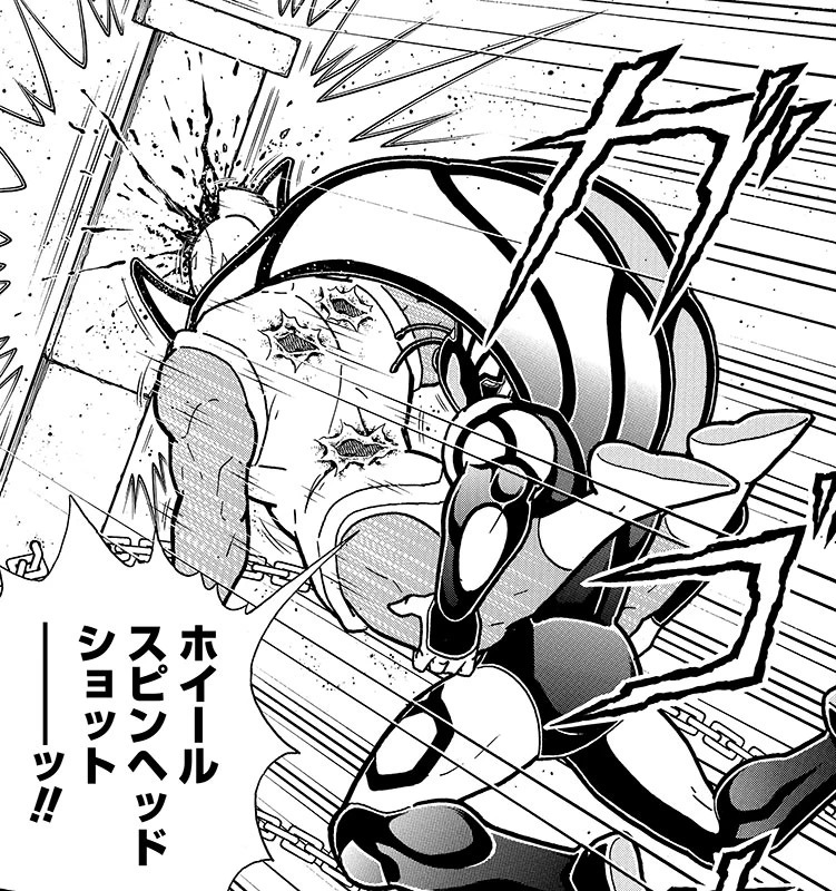 ホイールスピンヘッドショット