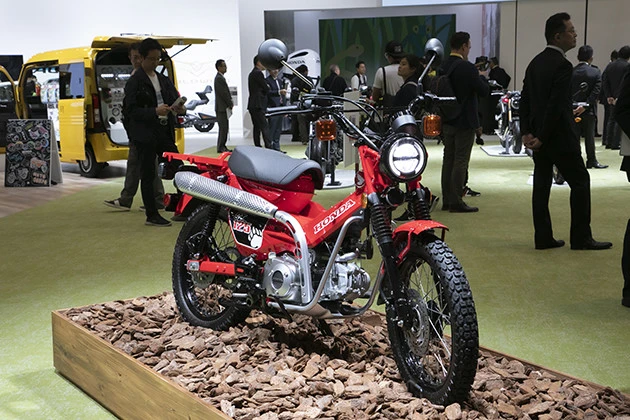 ＨＯＮＤＡ　ＣＴ１２５　スーパーカブ系のアウトドアマシンＣＴ１１０が生産終了になってから７年……ついに復活か！？
