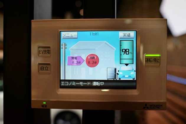 ＥＶの高性能バッテリーを軸にエネルギーを効率的に使うのがＶ２Ｈ。Ｖ２Ｈなら停電があっても普段の生活がそのまま続けられる。決して望ましいことではないが、自然災害があった後にリーフやＬＥＡＦ　ｔｏ　Ｈｏｍｅの注目度が上がって、販売が上向くのは事実らしい