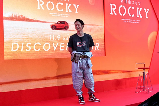 CM撮影を振り返る窪田