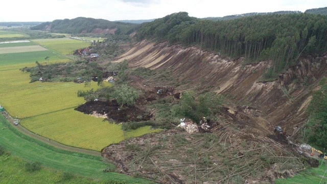 昨年9月6日に発生し、最大震度7を記録した北海道胆振東部地震。厚真町吉野地区では大規模な土砂崩れが起きた