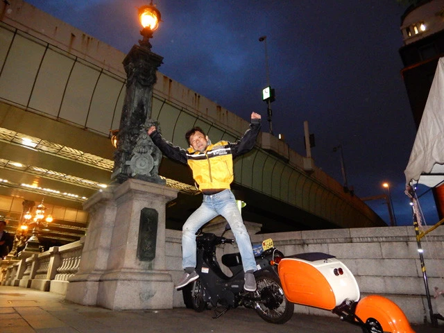 「ソーラーバイク０円旅」で東海道五十三次完全制覇！【最終回】神奈川・小田原宿⇒東京・日本橋「渋滞ｖｓ電池残量、ＴＯＫＹＯガチンコバトル！」