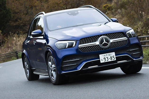 【第4位】GLE 400d 4MATIC 出来のいいSUVが欲しいなら、GLEはチェックすべき一台。若干威圧感のあるルックスも魅力的だ。価格1109万円