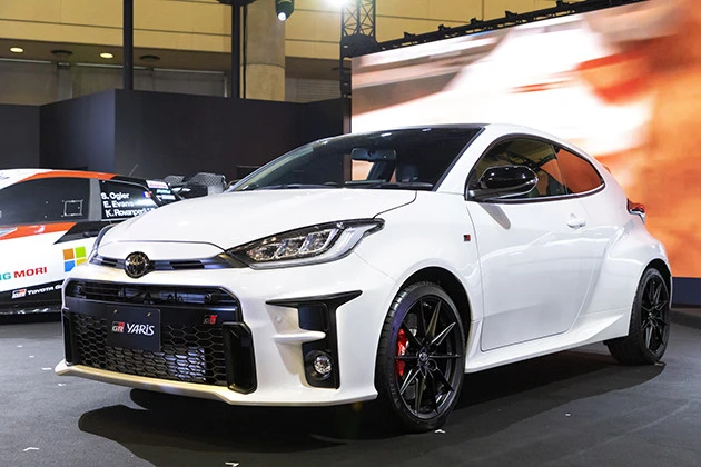 【第1位】トヨタ GRヤリス 東京オートサロンの目玉として大きな注目を集めたのが世界初公開のGRヤリス。トヨタオリジナルのスポーツカーに感涙