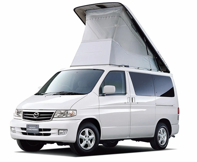 ボンゴフレンディ ルーフがテントになる超個性派のボンゴフレンディは1995年から2006年まで発売された