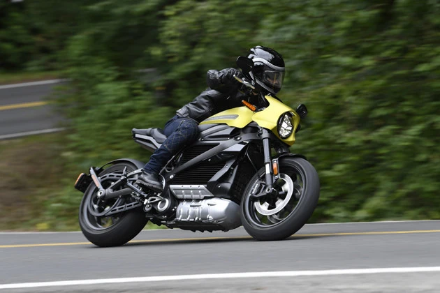 日本発売直前のハーレーの電動バイク「ライブワイヤー」。米国内の価格は2万9799ドル(約312万円)からと発表されている