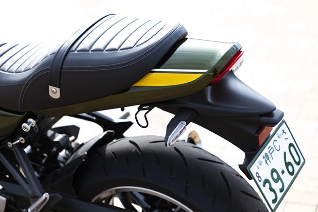 【チェックポイント2】2020モデルに追加された新色のイエロータイガー。ちなみに価格は132万8400円だ