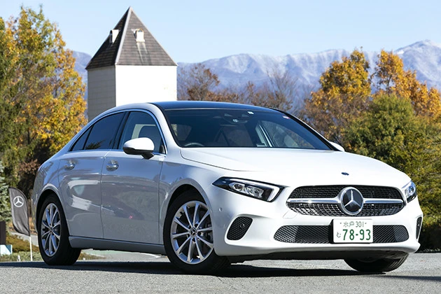 【第7位】A250 4MATIC Sedan リアサスにトーションビームではなくマルチリンクを備えたA250の走りはコンパクトカーでベスト。価格485万円
