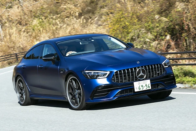 【第6位】AMG GT 53 4MATIC+ 4-Door Coupe 強烈な速さに加えてド迫力のルックスと4ドア(実際には5ドア)の実用性まで兼ね備えた欲張りな一台。価格1623万円