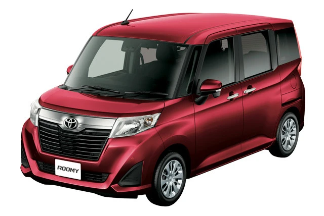 ライバル車・トヨタ「ルーミー」推しグレード…Ｘ、価格…１４９万５００円。１６年発売。ダイハツが企画、開発、生産を担当。兄弟車にタンク、トール、ジャスティ