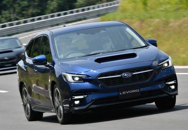 先行予約が開始された新型レヴォーグ。価格などの正式発表は10月15日を予定