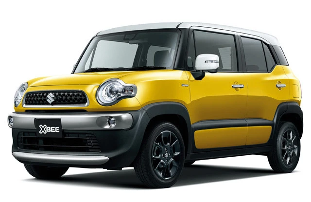 スズキ「クロスビー」推しグレード...ハイブリッドMX、価格...179万8500円。17年12月登場。エンジンは1L直3ターボ+モーター。全長3760㎜×全幅1670㎜×全高1705㎜