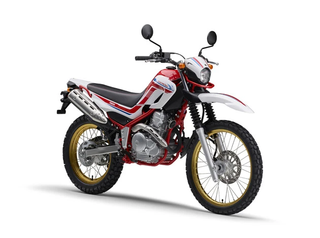 【第4位】ヤマハ セロー。35年の歴史を閉じたセローは、ヤマハのなかで超ロングセラー車だった。ちなみに最終モデルの価格は58万8500円