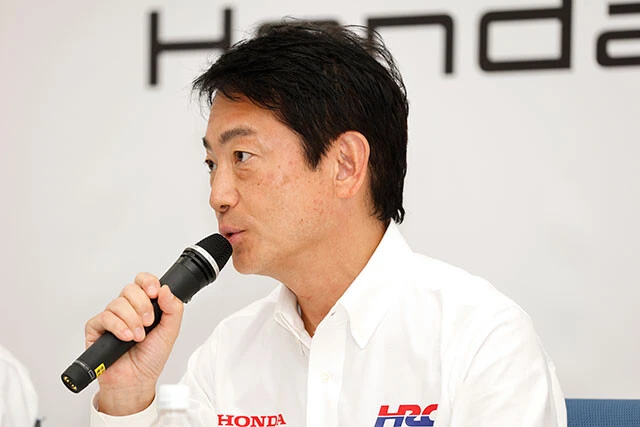 Ｆ１復帰について、「社内では何も議論はされていない」と語るＨＲＣの渡辺康治社長