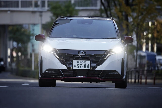 日産　ノートオーラニスモ　発売：２０２１年８月１７日　価格：２８６万９９００円　リセール：Ａ　値引き：１０万円　都内の公道を試乗。「この走りと装備で２８０万円台はマジで価格破壊レベルだと思う。忖度ナシに超お買い得だよ」と小沢氏