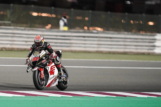 初戦カタールＧＰで１０位入賞を決めた中上貴晶選手は、ＭｏｔｏＧＰ最高峰クラス５シーズン目。第２戦に期待！