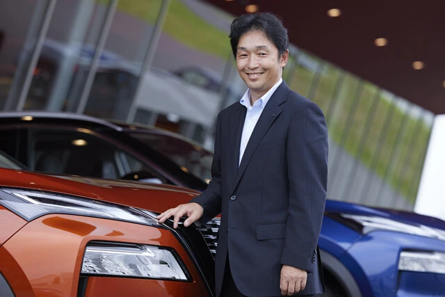 4代目エクストレイルの開発責任者の中村将一氏は、「これまでのタフギアのDNAを継承しつつ、上質さの実現にフォーカスを当てて開発しました」