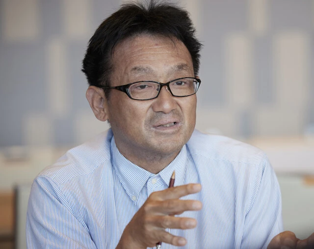 三菱自動車の商品戦略本部CPSチーム商品企画担当マネージャーの今本裕一氏。すでに次のEVに向けて動いているという