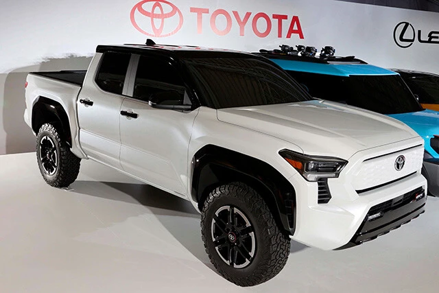 ピックアップEV。ピックアップトラックのEV。北米専売となっているタコマがベース