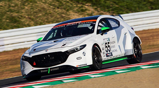 バイオマス（生物資源）を原料とする次世代バイオディーゼル燃料を使用する「MAZDA SPIRIT RACING MAZDA3 Bio concept」