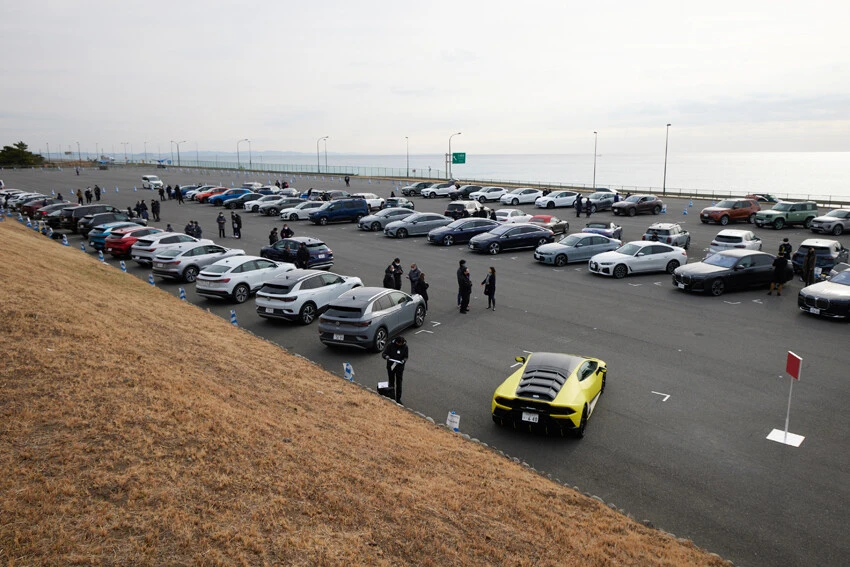 今年は25ブランドが55車種を出展。そのうちの約6割となる32車種が電動車だった