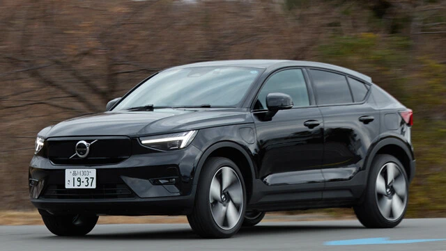 【第3位】ボルボ C40 リチャージ 価格:659万~759万円 ボディサイズは全長4440㎜×全幅1875㎜×全高1595㎜。ホイールベースは2700㎜。航続距離はWLTCモードで484㎞