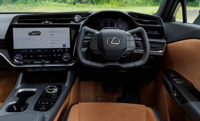 往年の米テレビドラマ『ナイトライダー』のナイト2000を思い出すハンドル。発売は秒読み段階とか